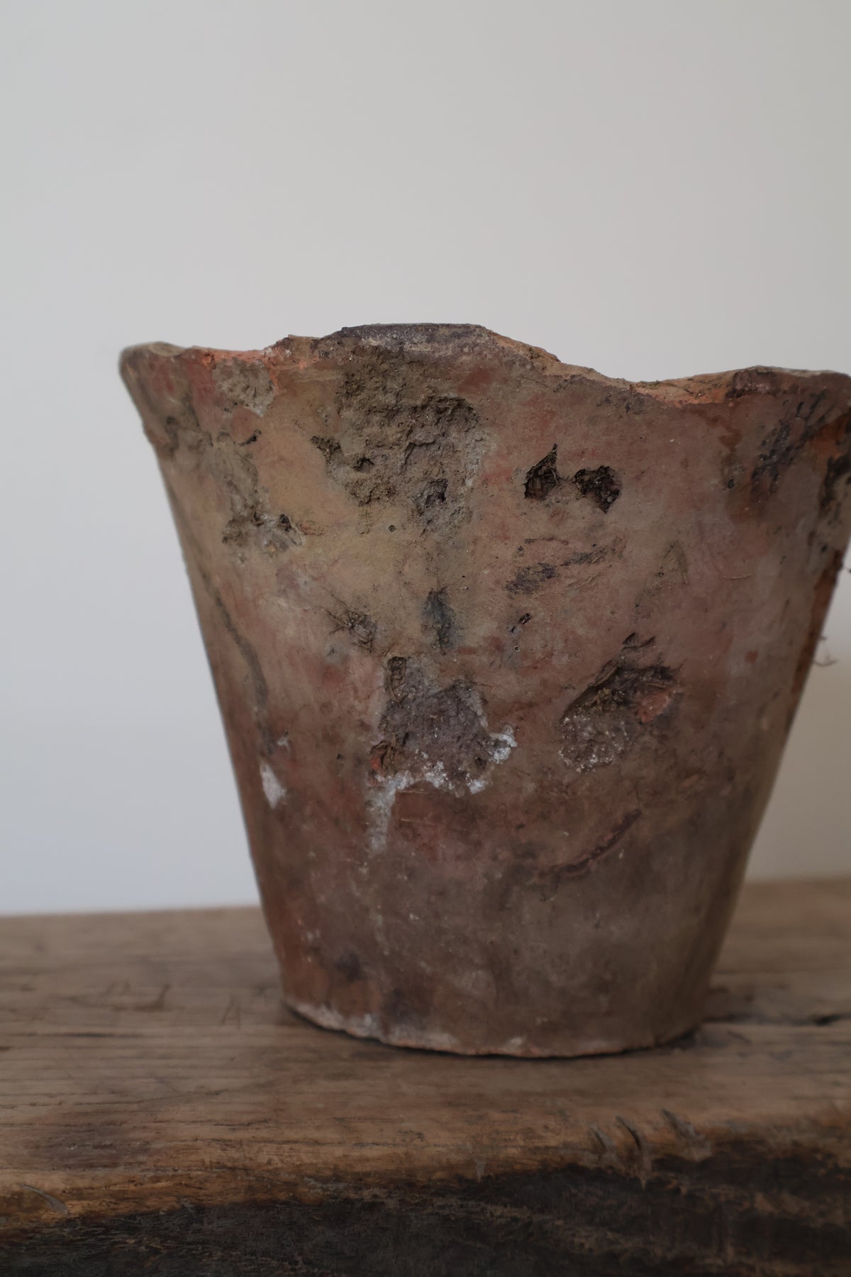 Antique French Pine Resin Pot