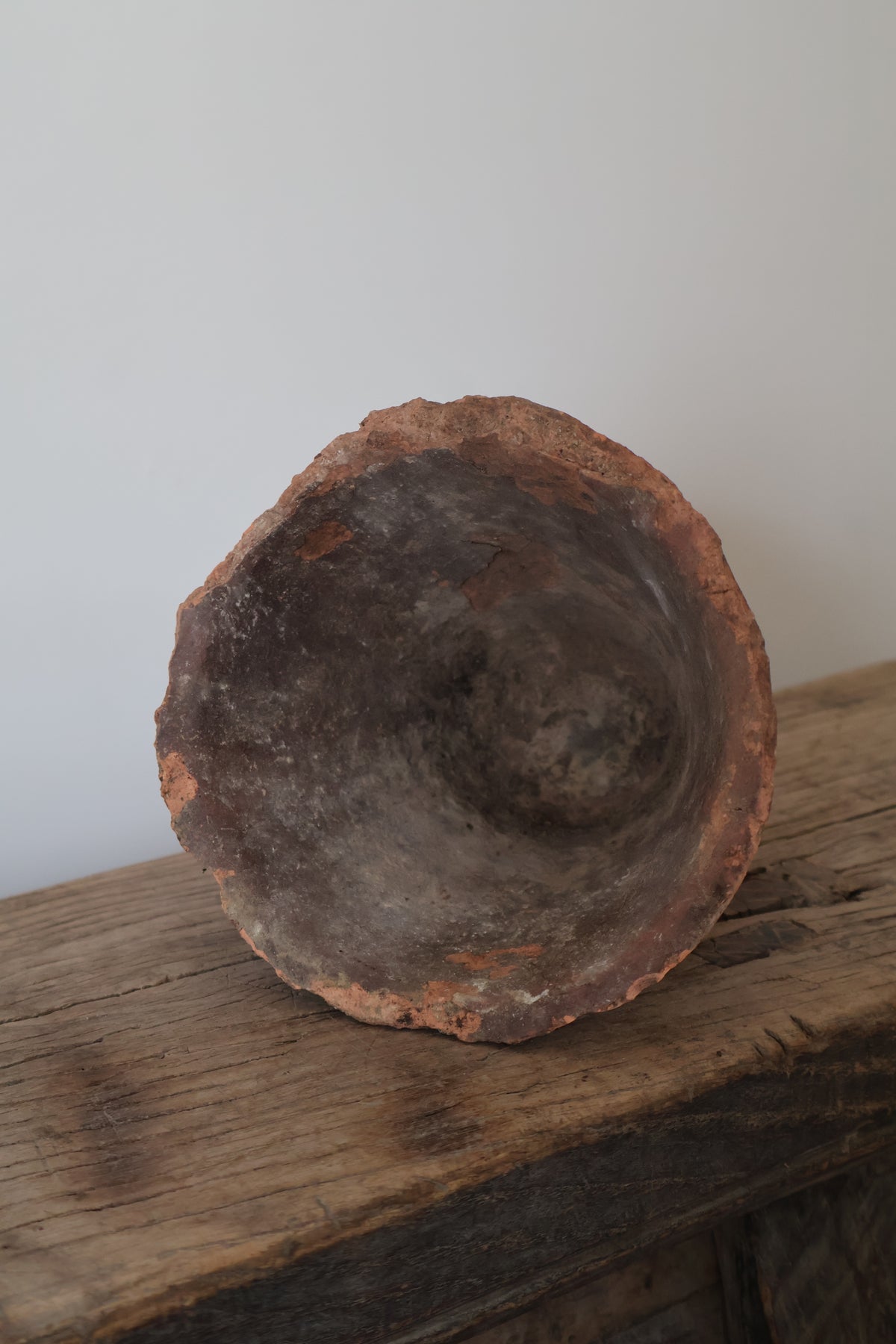 Antique French Pine Resin Pot