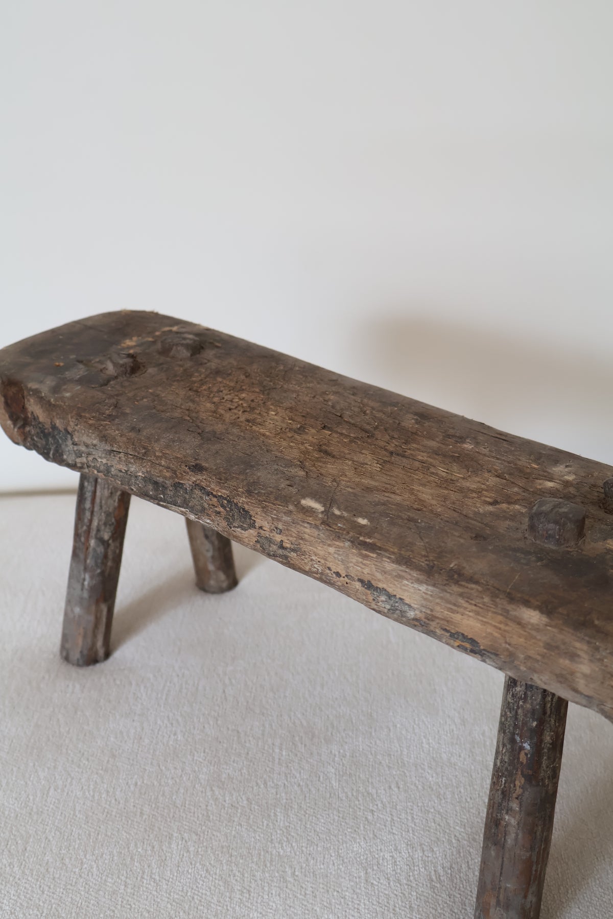 Antique Romanian Vernacular Stool