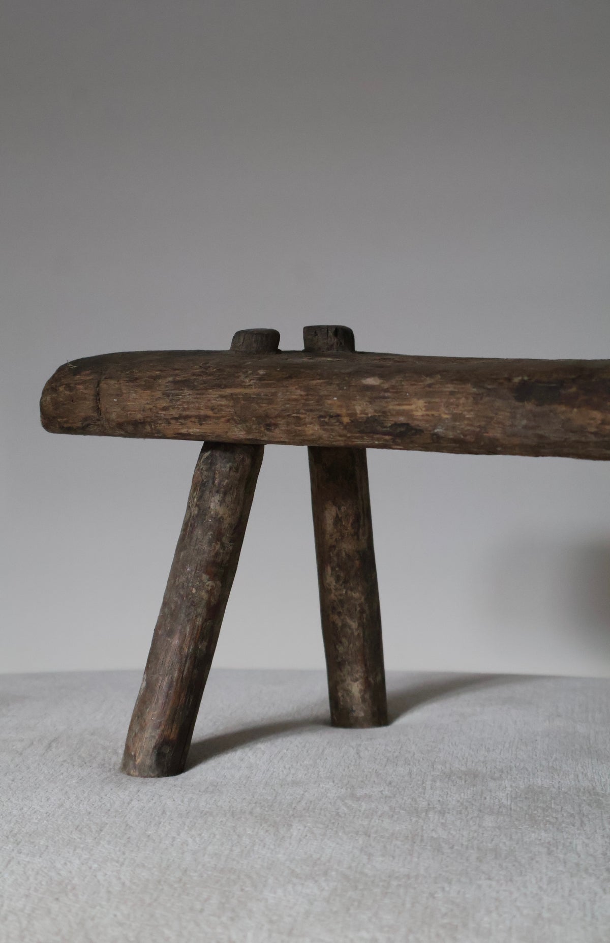 Antique Romanian Vernacular Stool