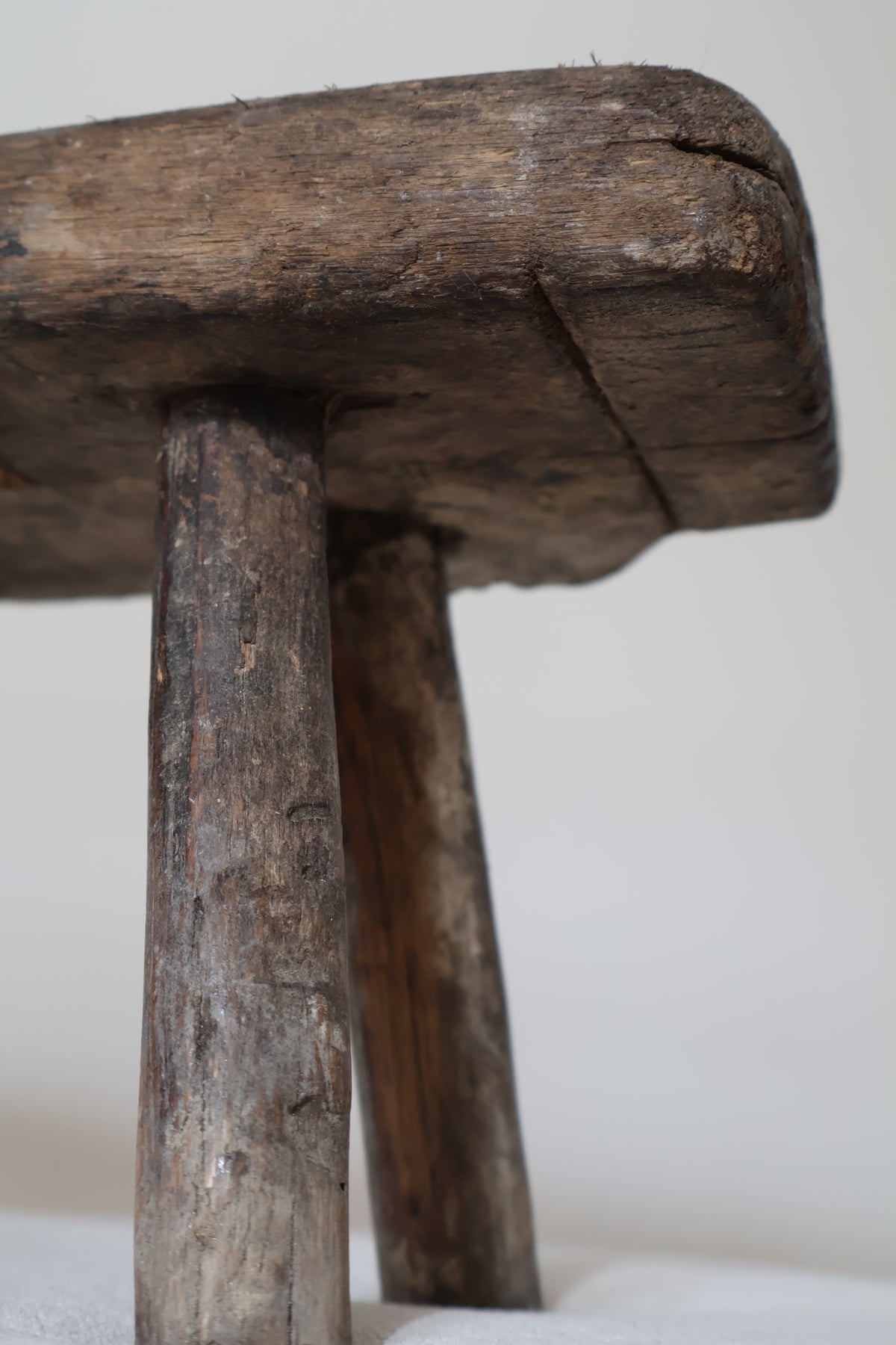 Antique Romanian Vernacular Stool
