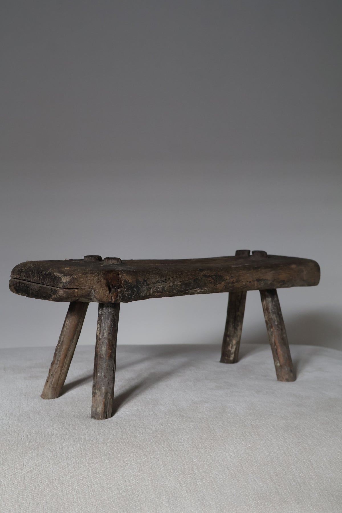 Antique Romanian Vernacular Stool
