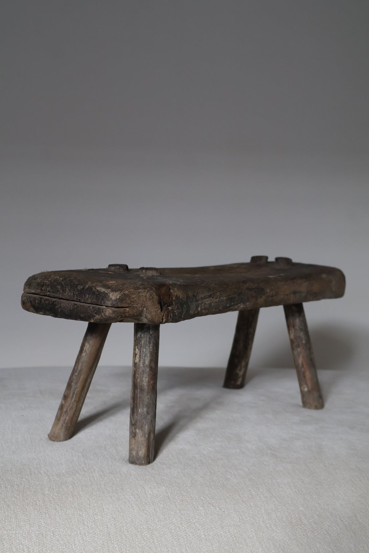 Antique Romanian Vernacular Stool