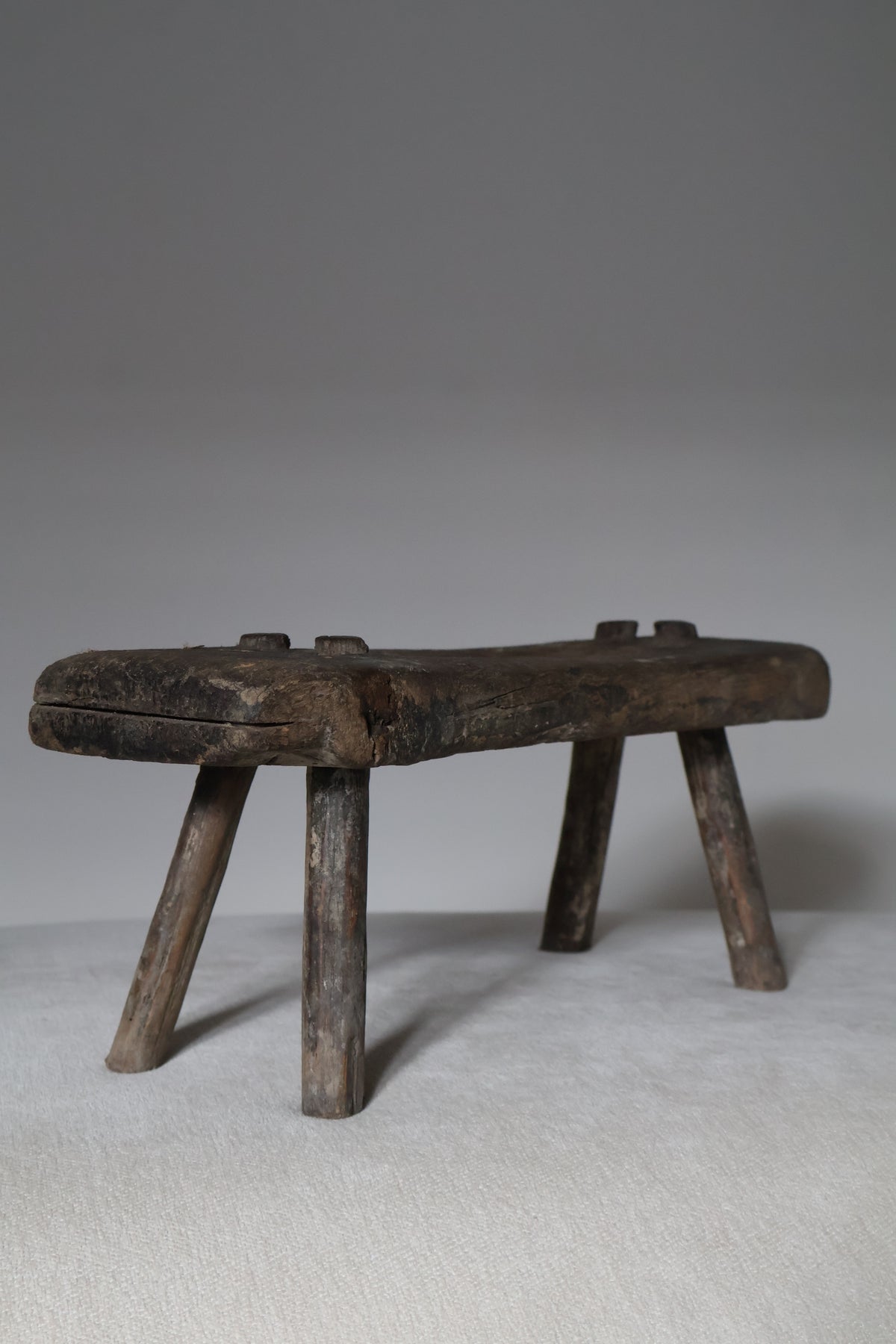 Antique Romanian Vernacular Stool