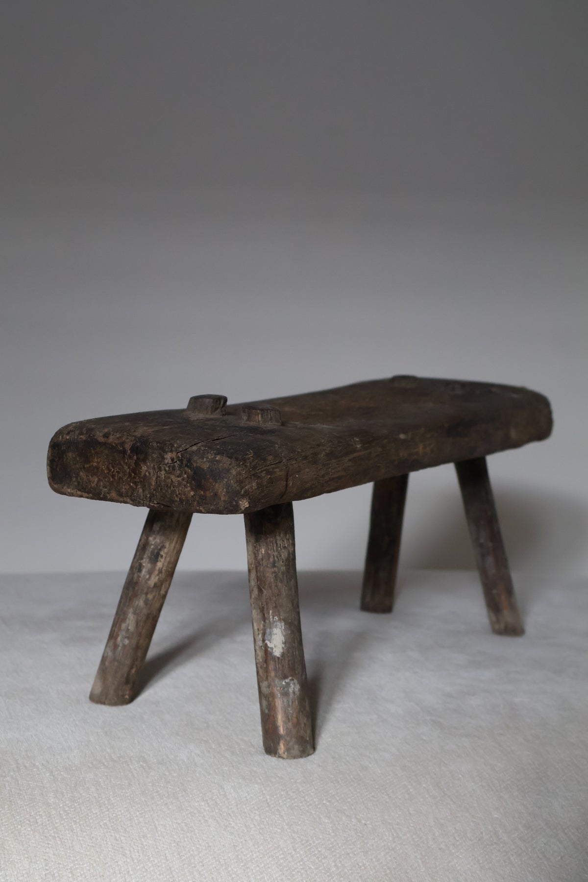 Antique Romanian Vernacular Stool