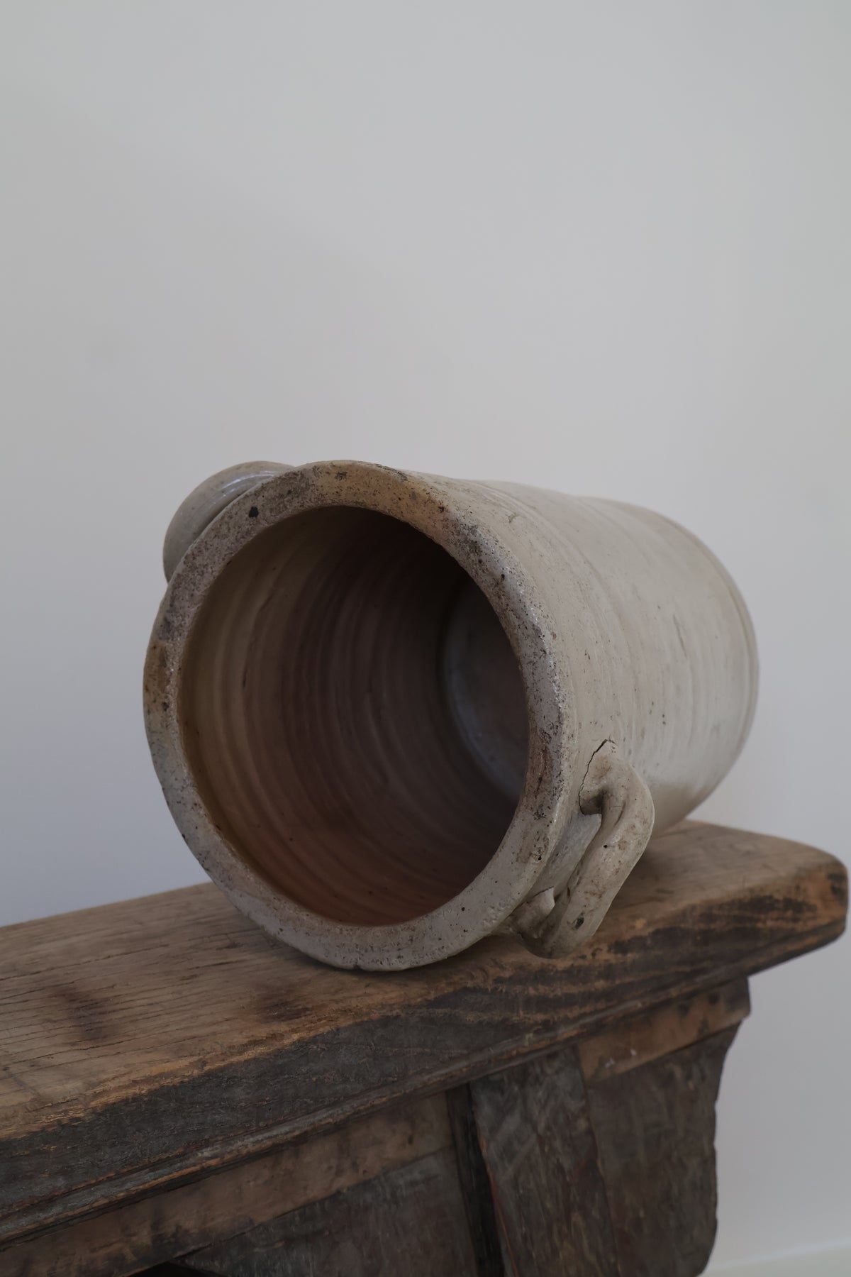 Antique French Stoneware Pot