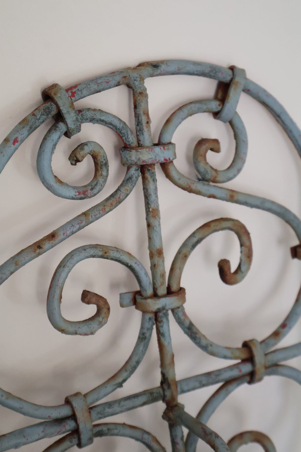 Vintage Wrought Iron French Wall Sconce