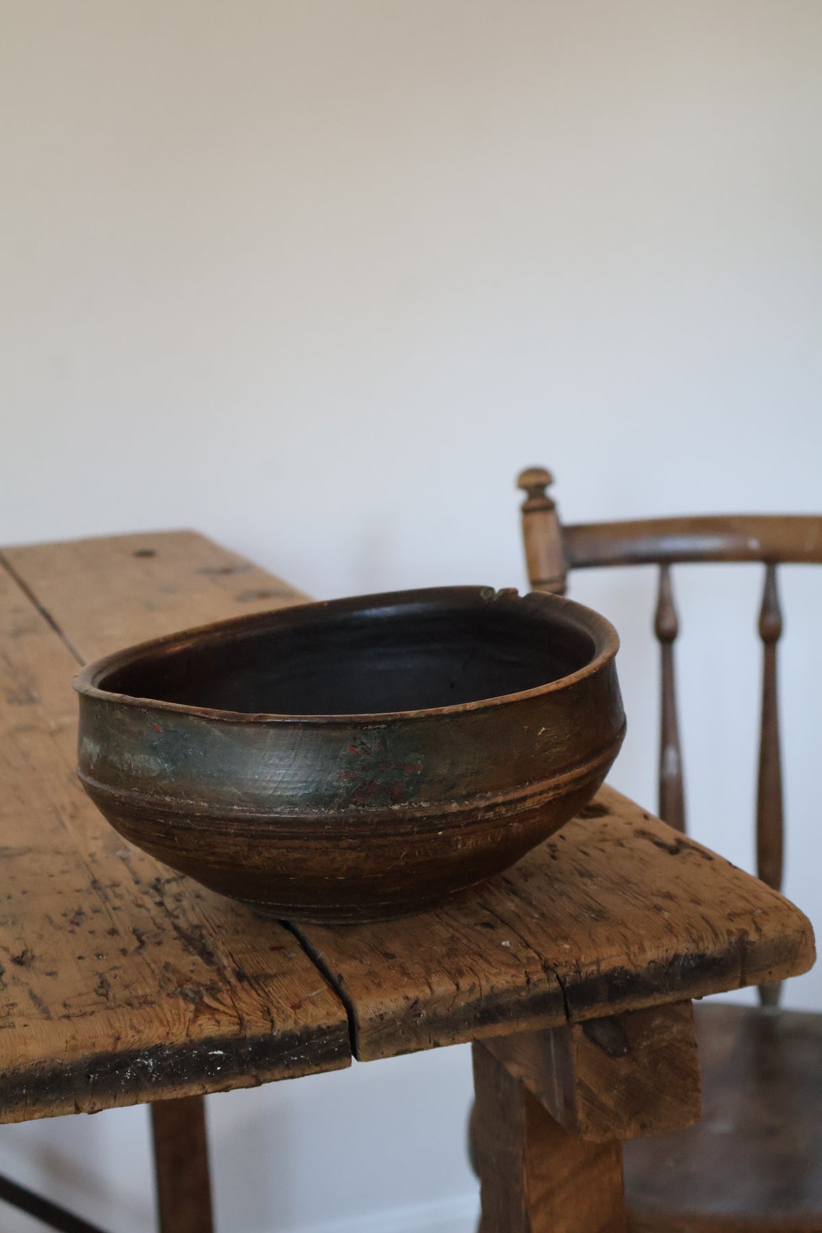 Antique c1820s Swedish Ale Bowl