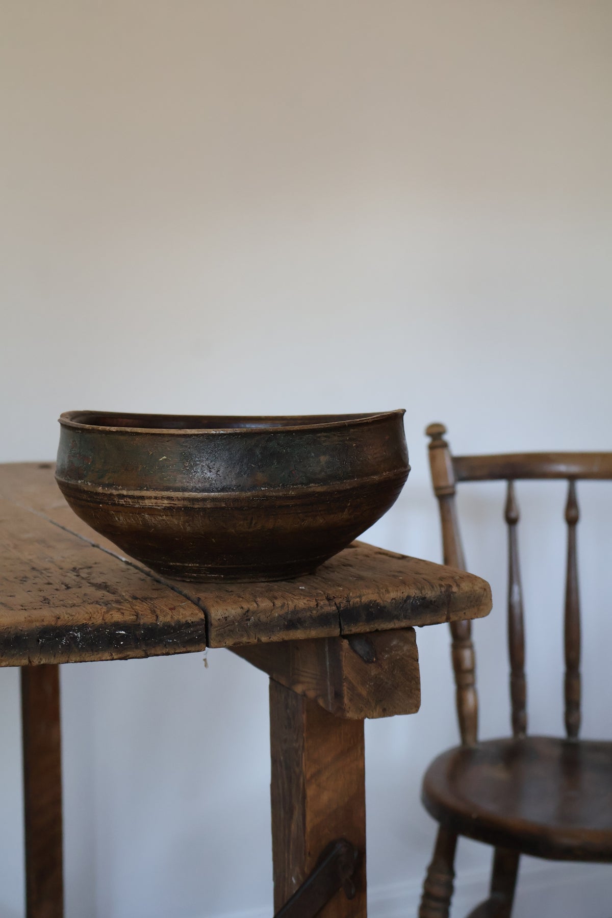 Antique c1820s Swedish Ale Bowl