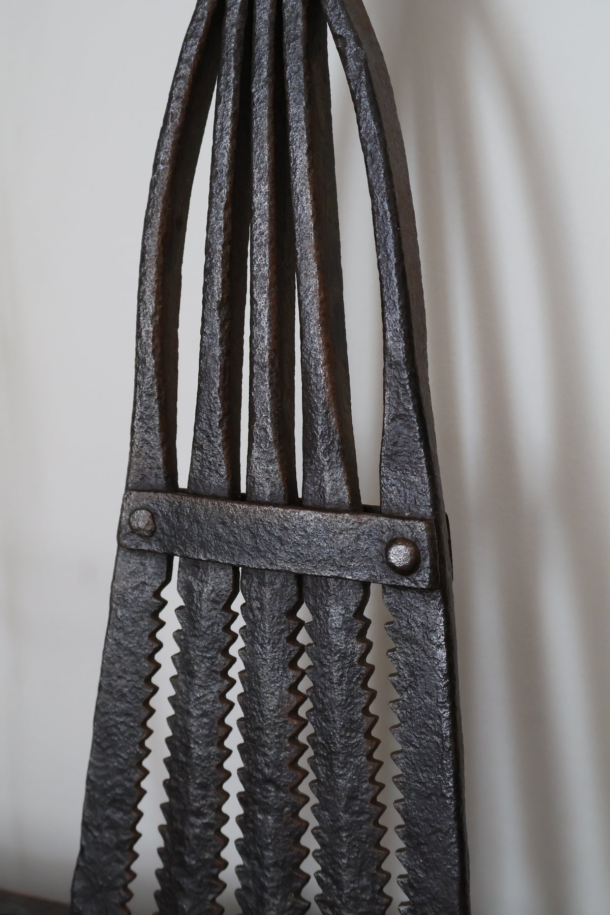 Antique Late 19th Century Wrought Iron Eel Spear