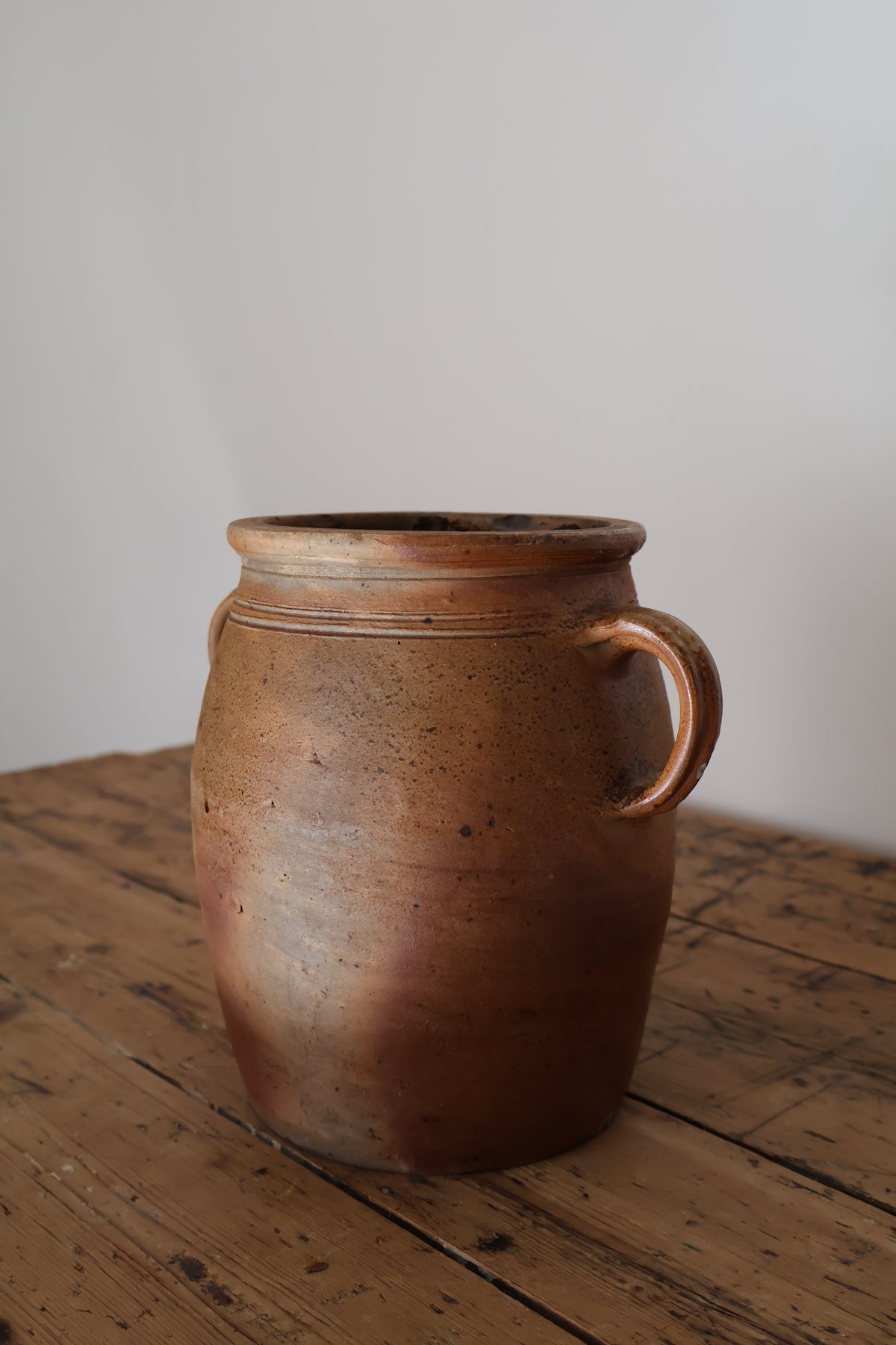 Antique French Confit Pot