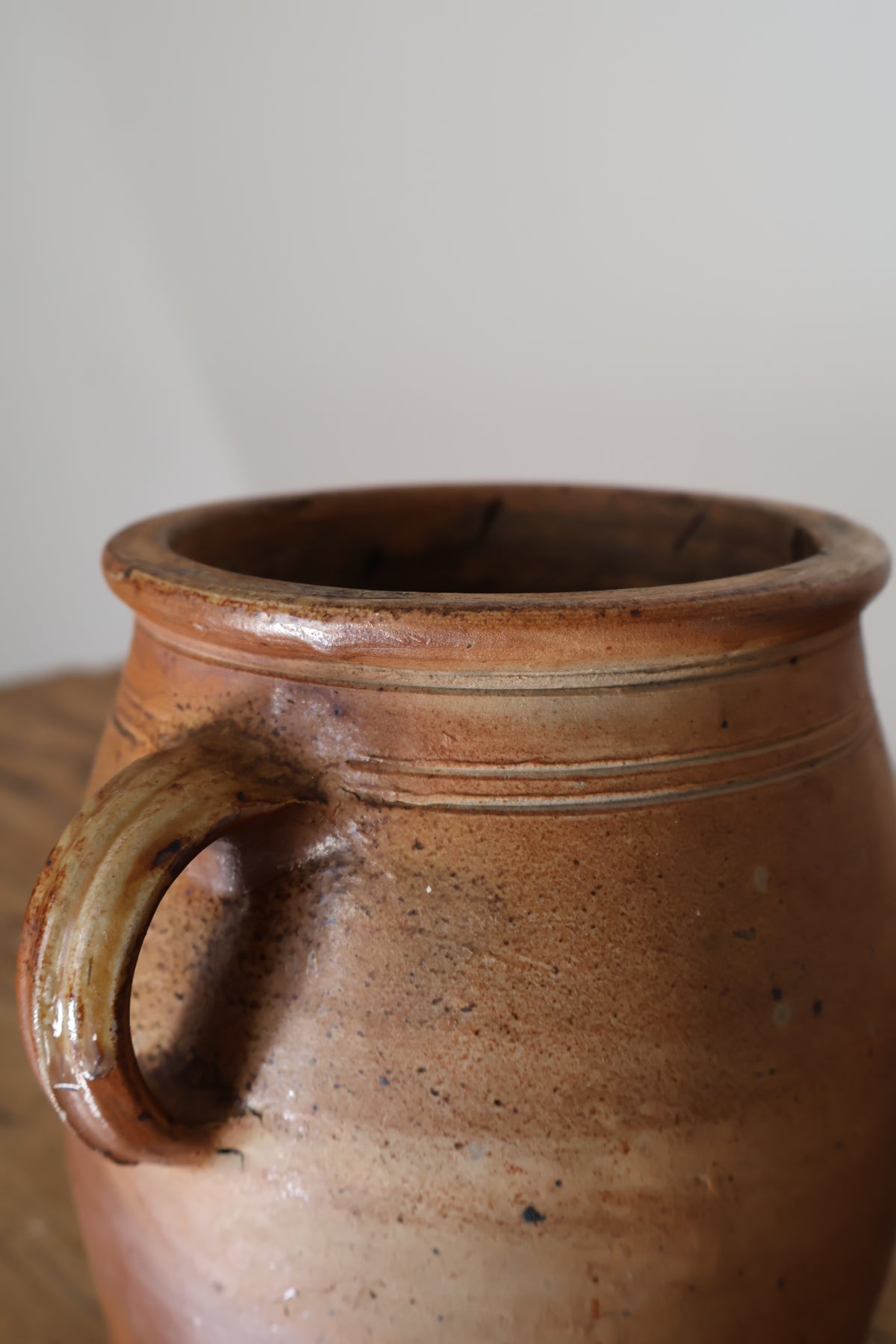 Antique French Confit Pot