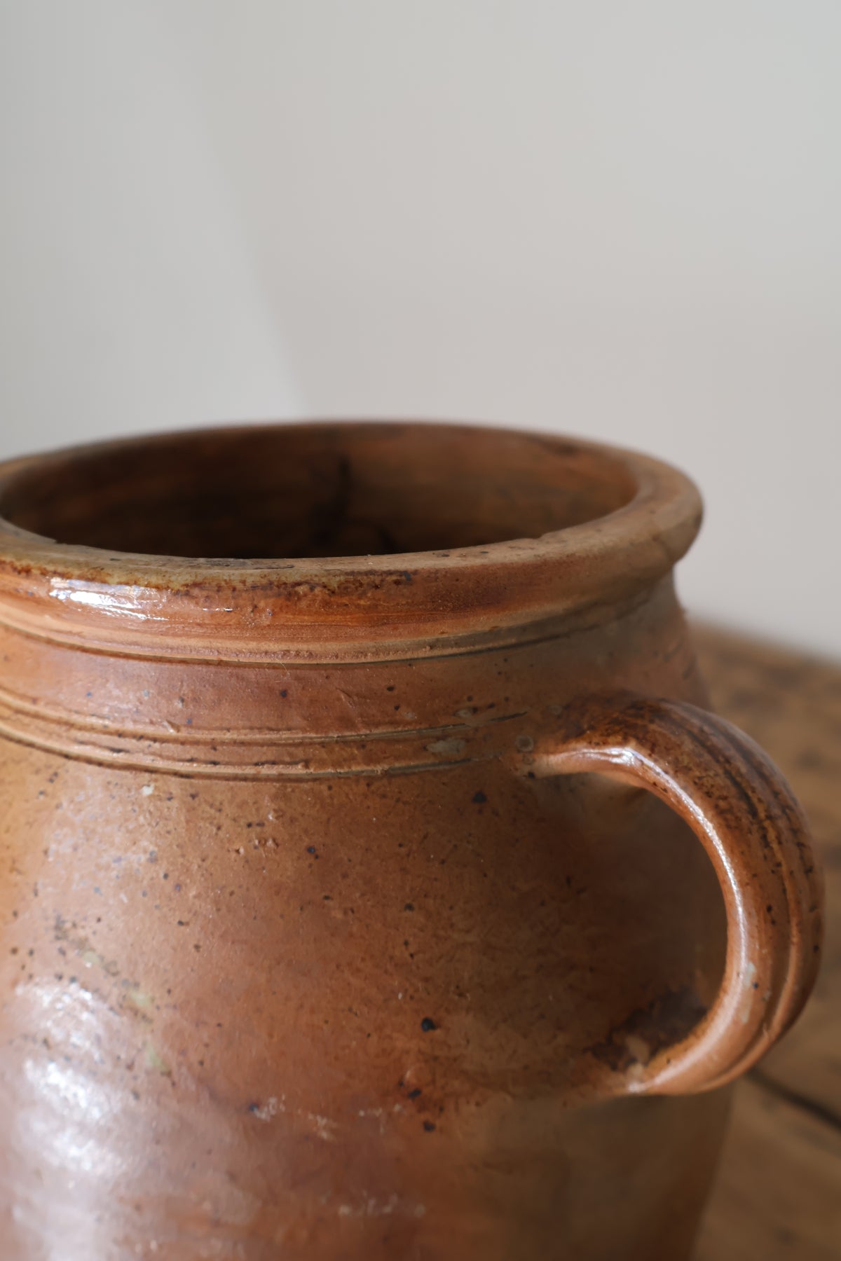 Antique French Confit Pot