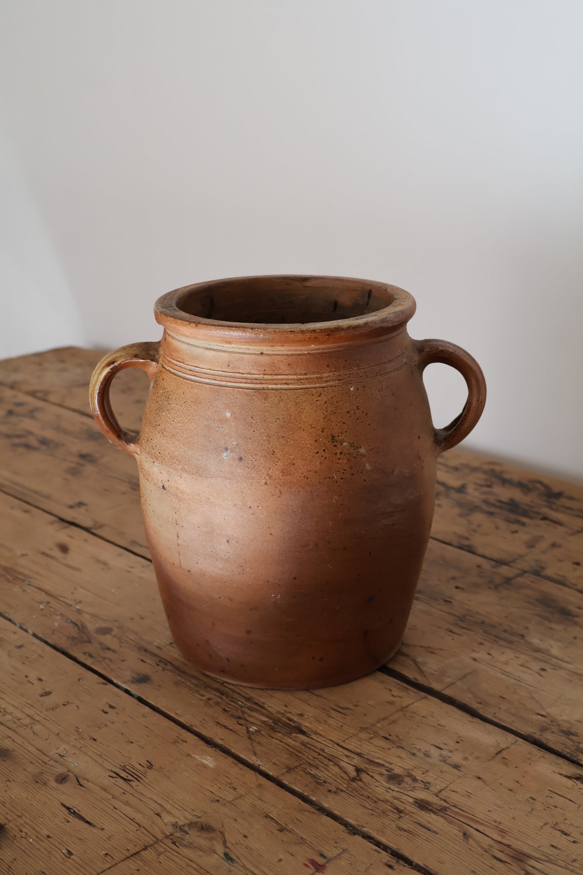 Antique French Confit Pot