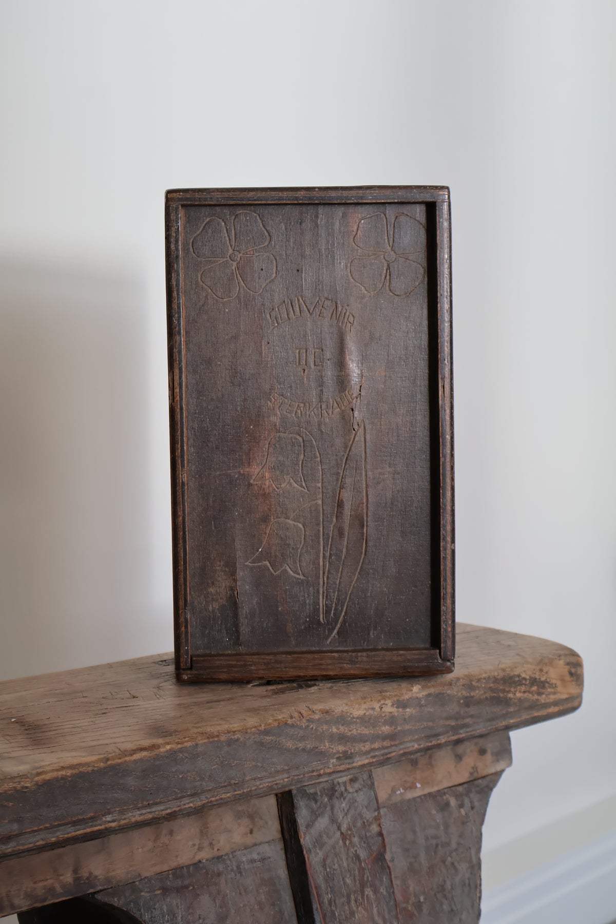 c1944 Prisoner of War Folk Art Box