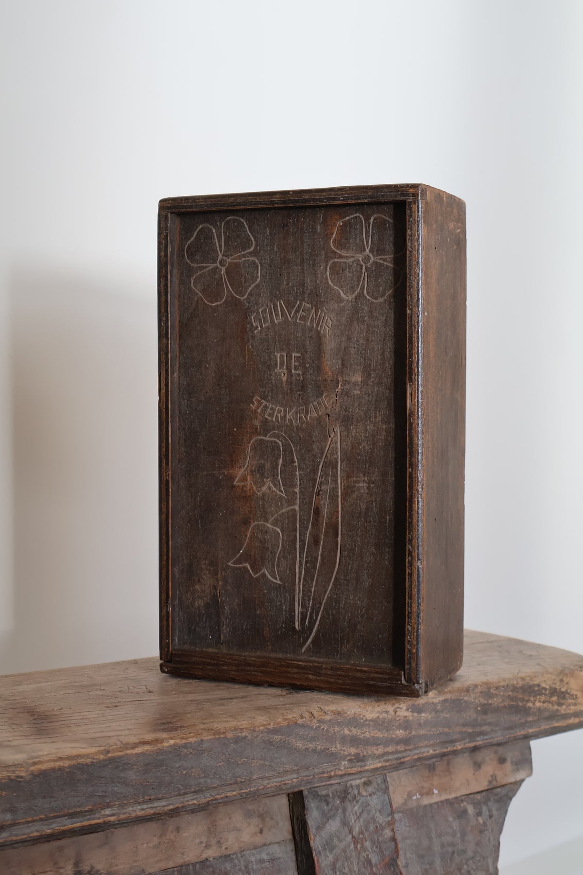 c1944 Prisoner of War Folk Art Box