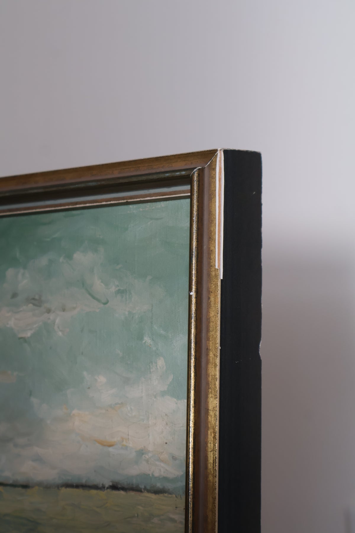 Vintage c1962 Vintage Oil on Canvas