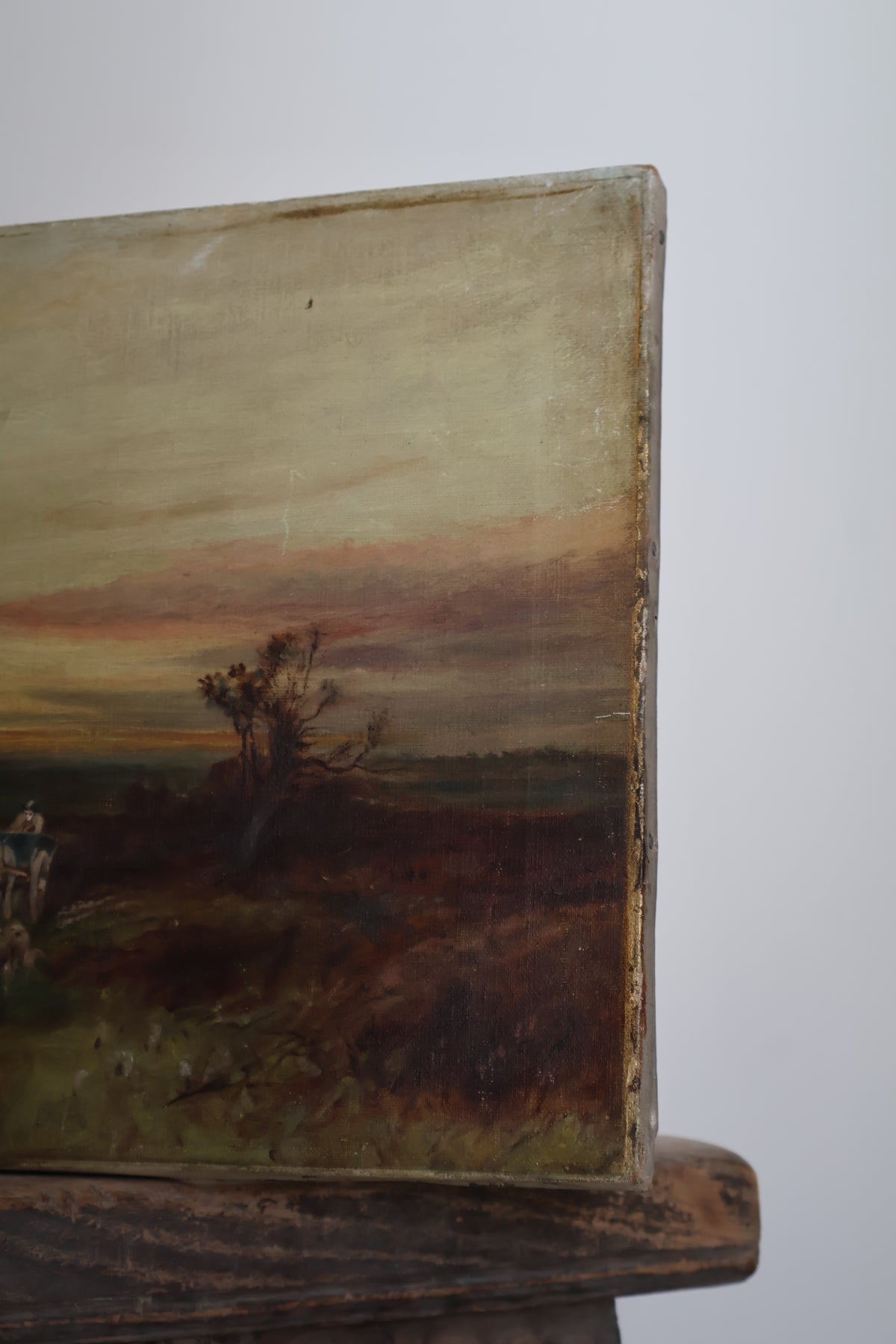 Antique Late 19th/Early 20th Century Oil on Canvas