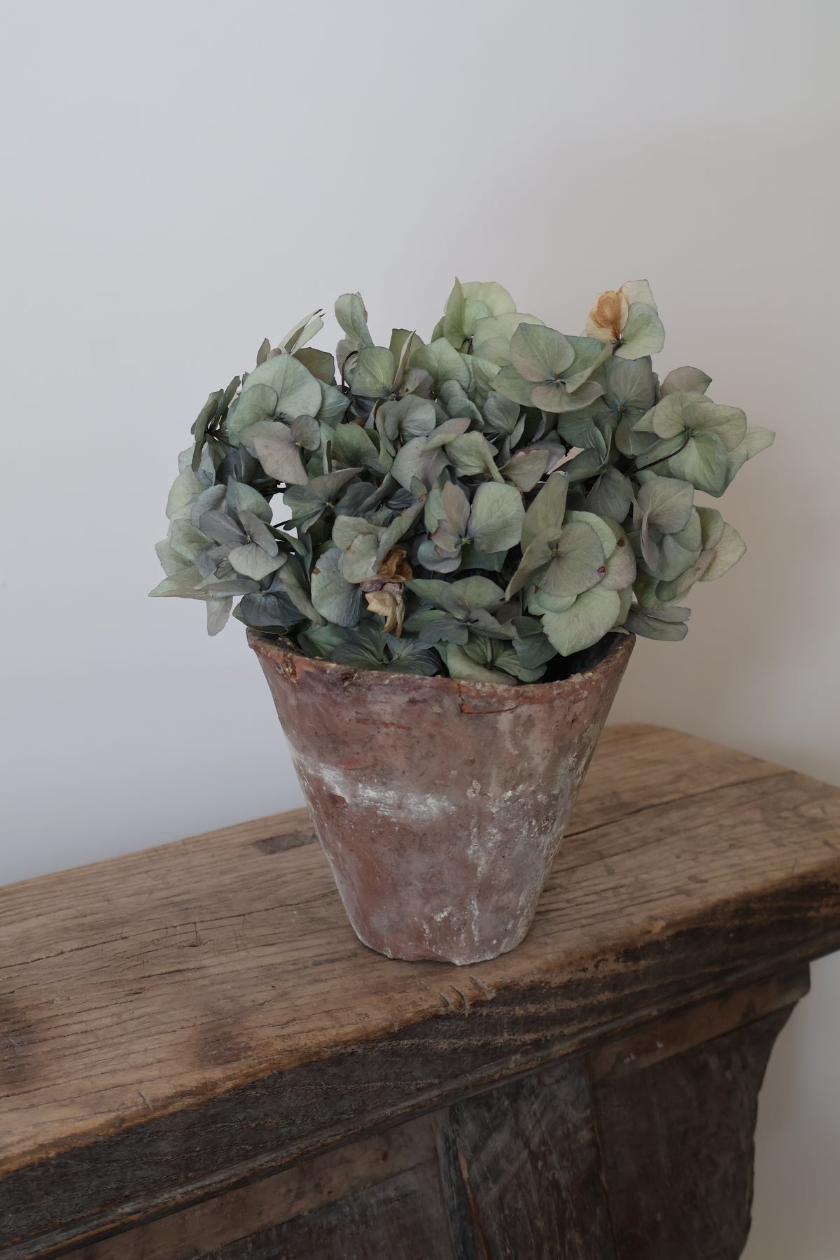 Antique French Pine Resin Pot
