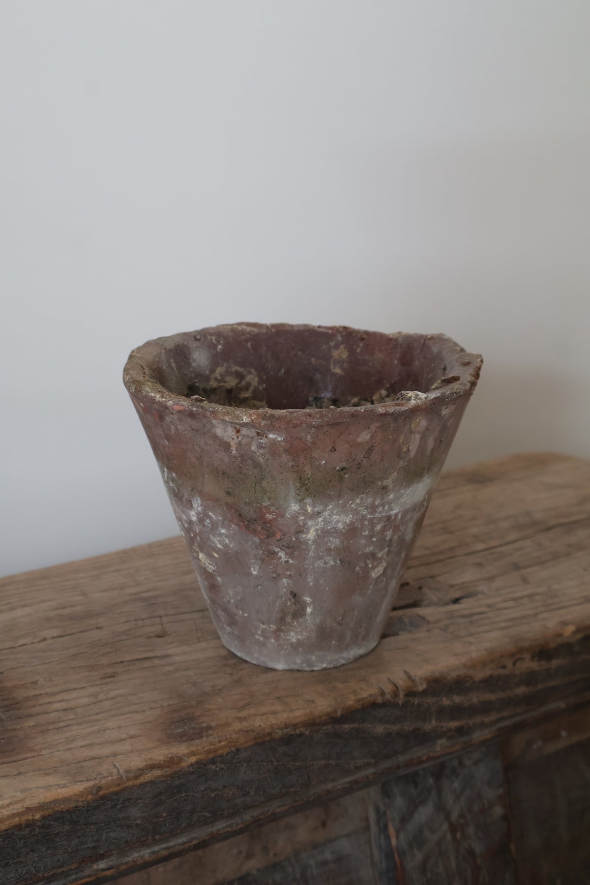 Antique French Pine Resin Pot