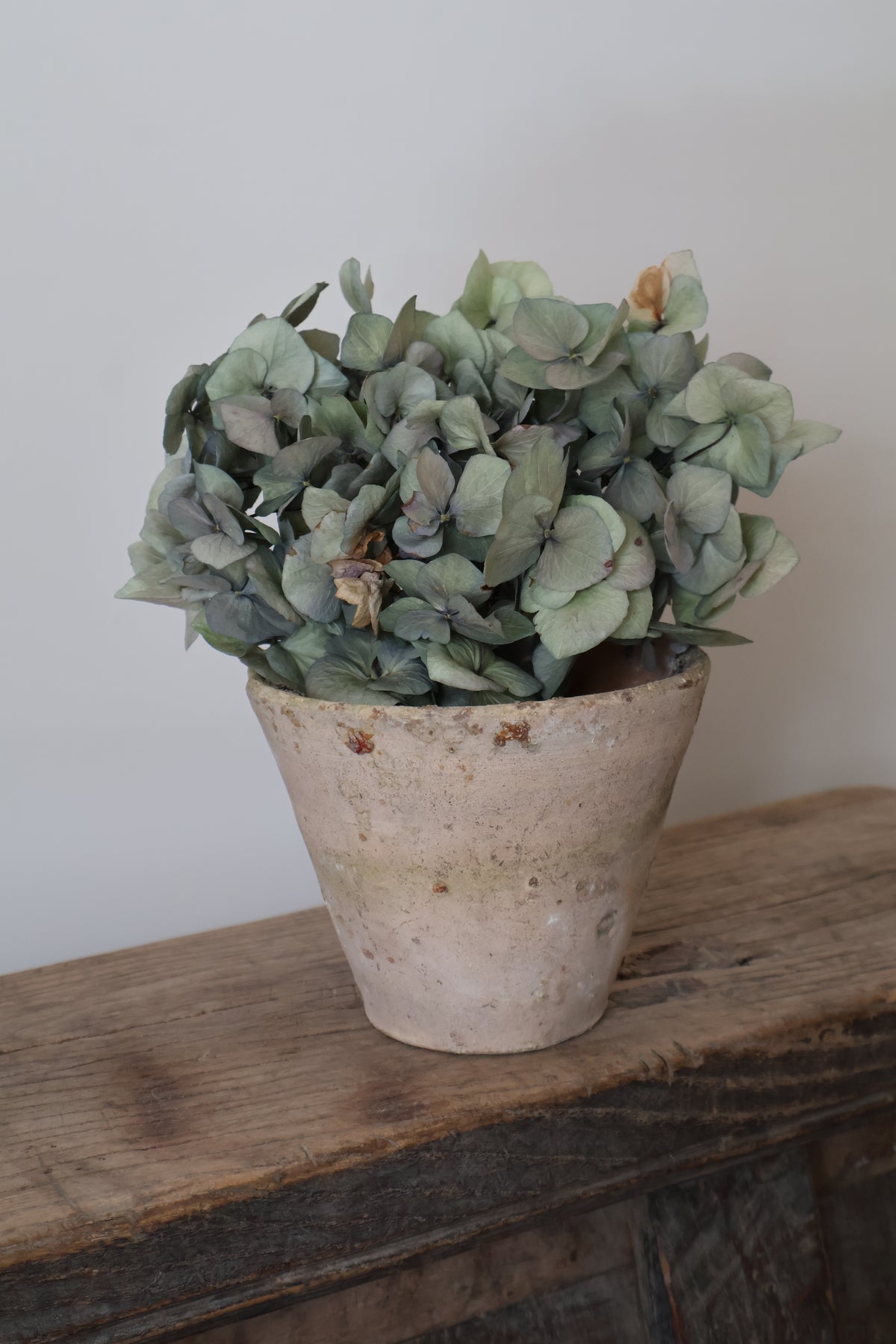 Antique French Pine Resin Pot