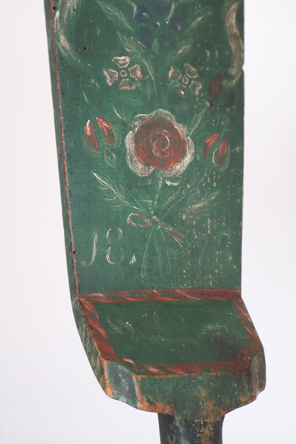 Antique Swedish Love Token Folk Art c1878