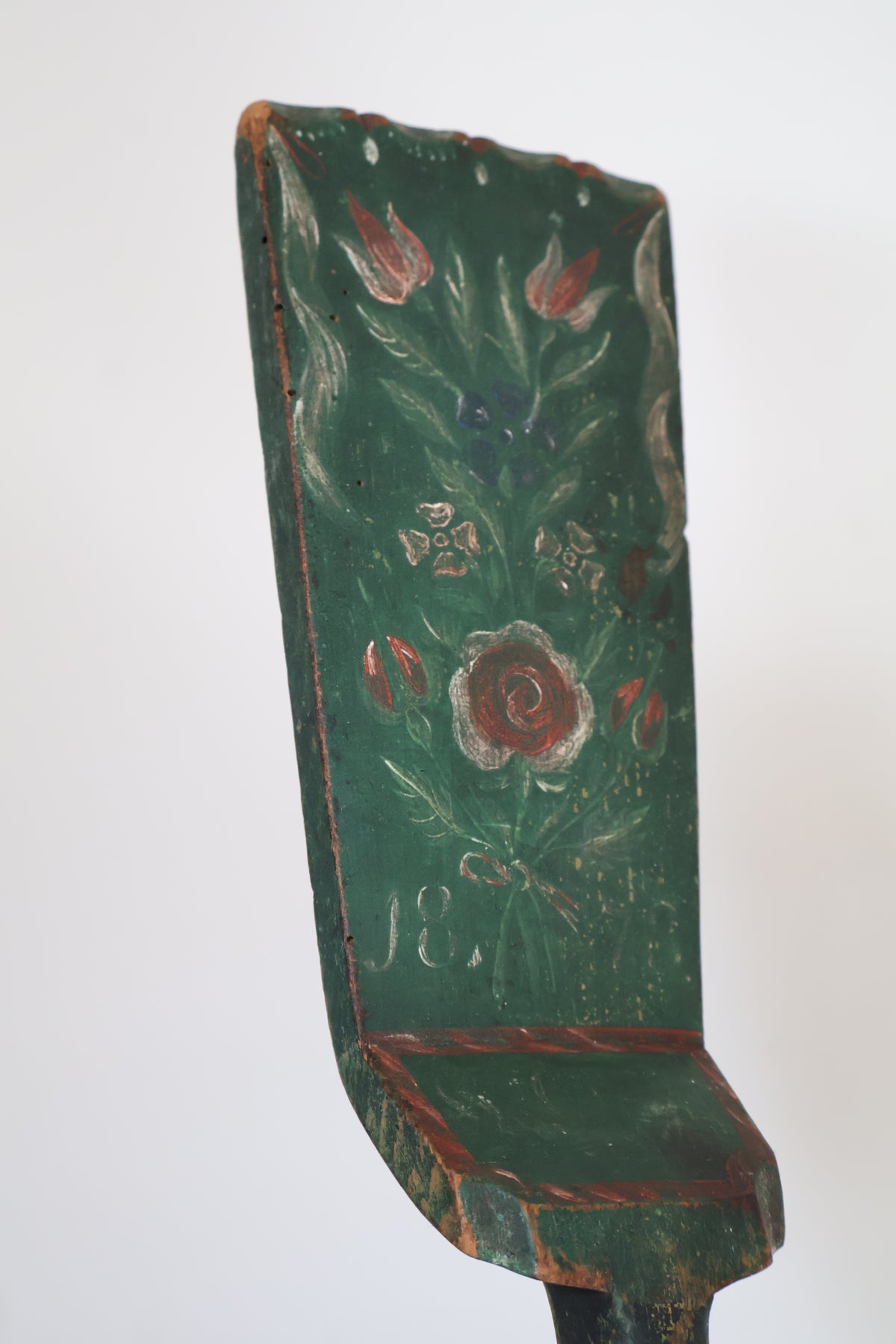 Antique Swedish Love Token Folk Art c1878
