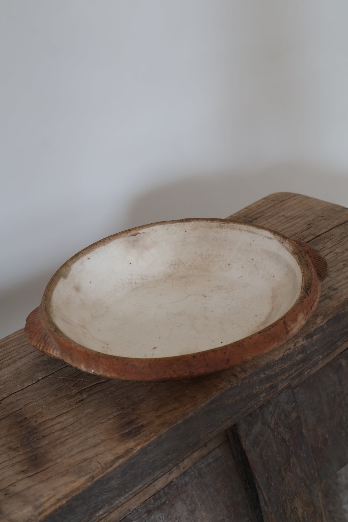 Antique Late 19th Century French Glazed Dish