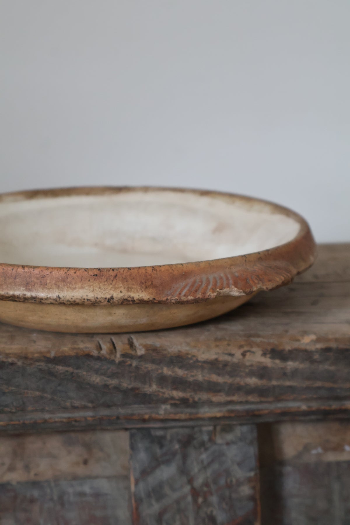 Antique Late 19th Century French Glazed Dish