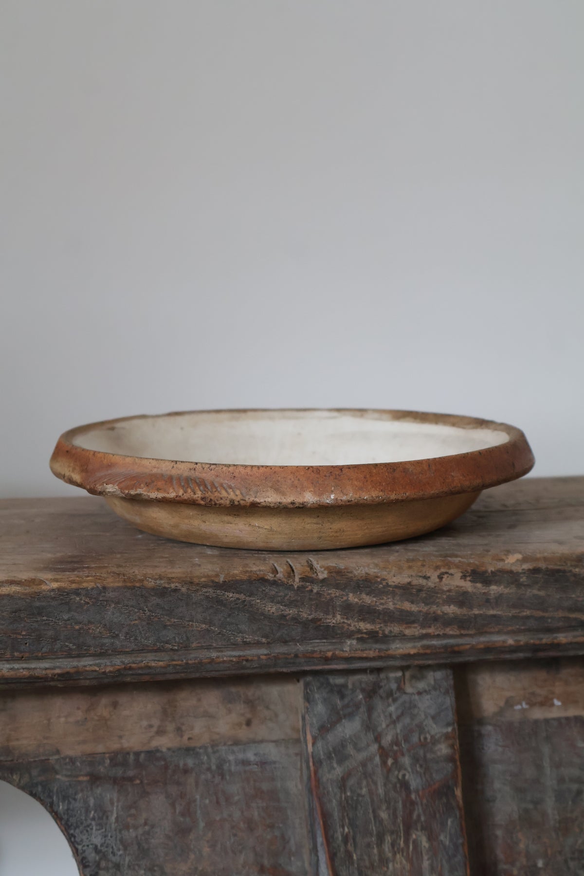 Antique Late 19th Century French Glazed Dish
