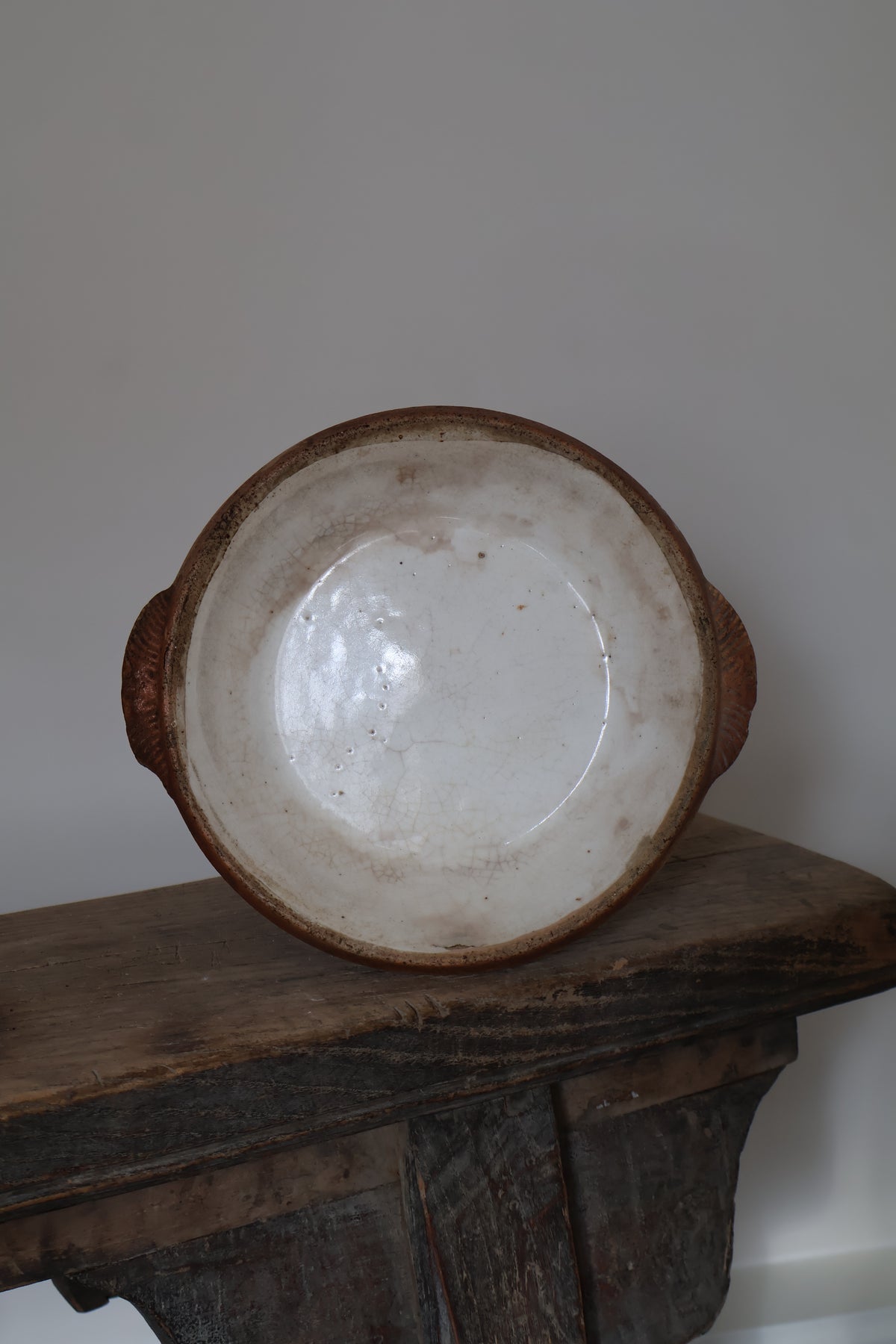 Antique Late 19th Century French Glazed Dish