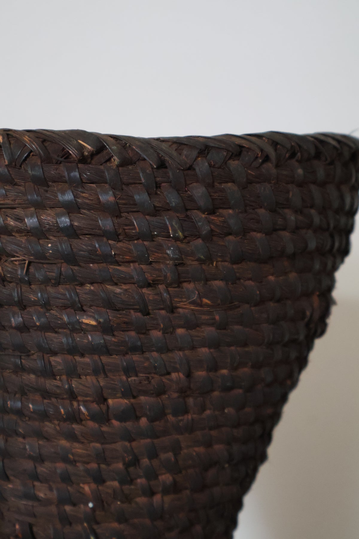 Antique Woven Nepalese Basket