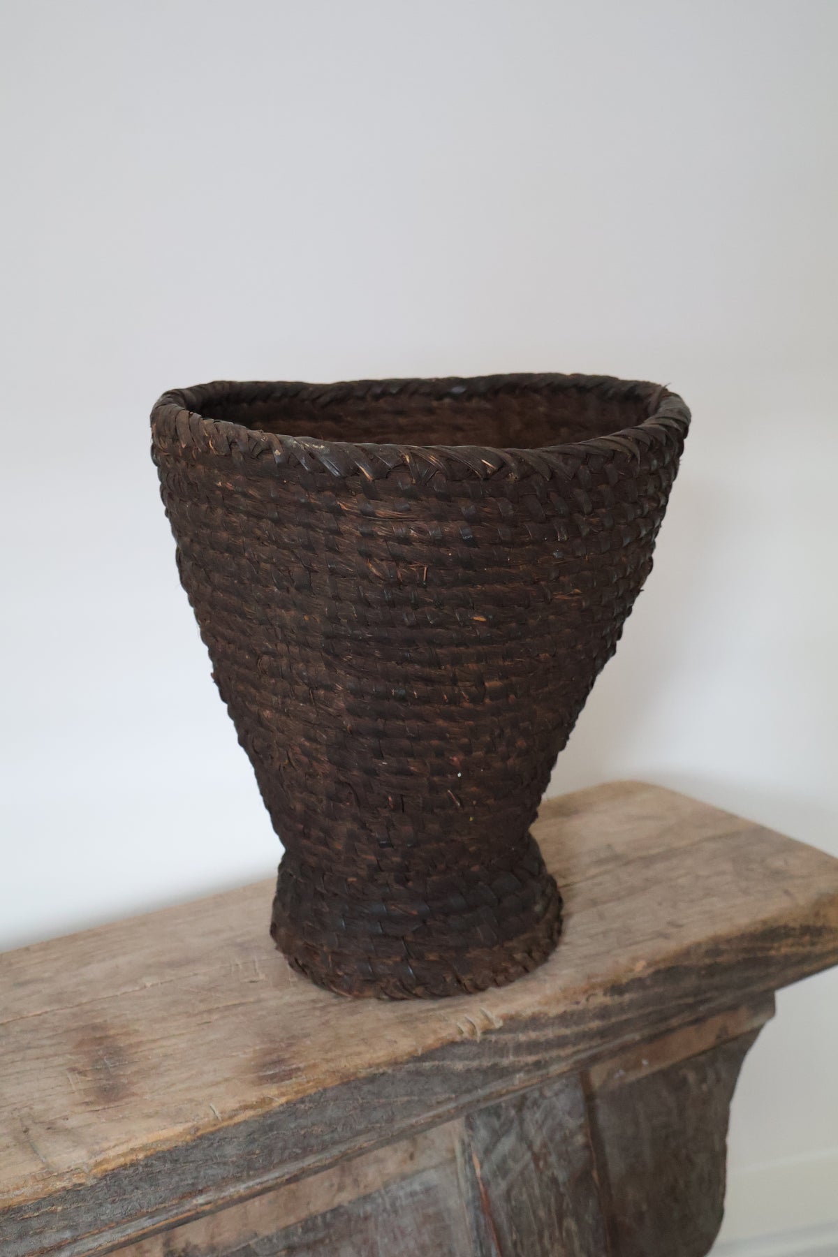 Antique Woven Nepalese Basket