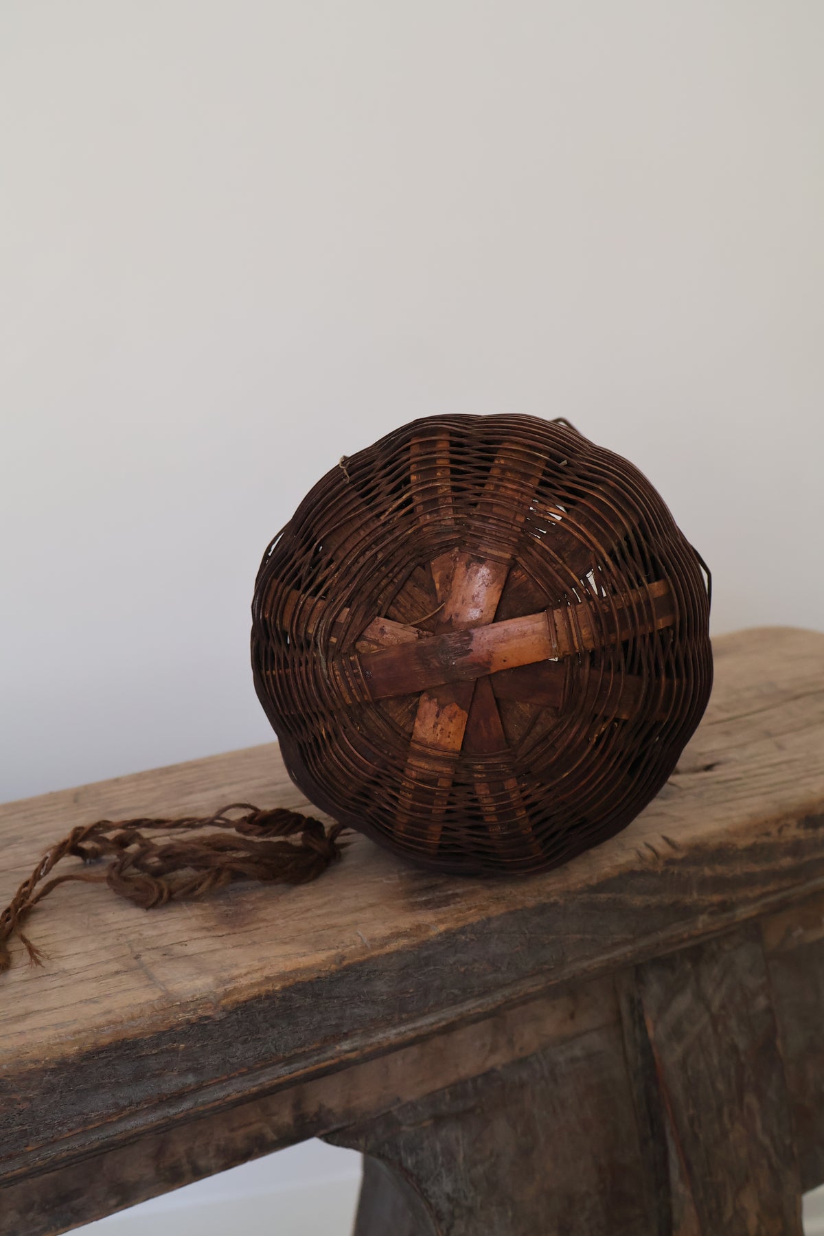Antique Nepalese Fishing Basket