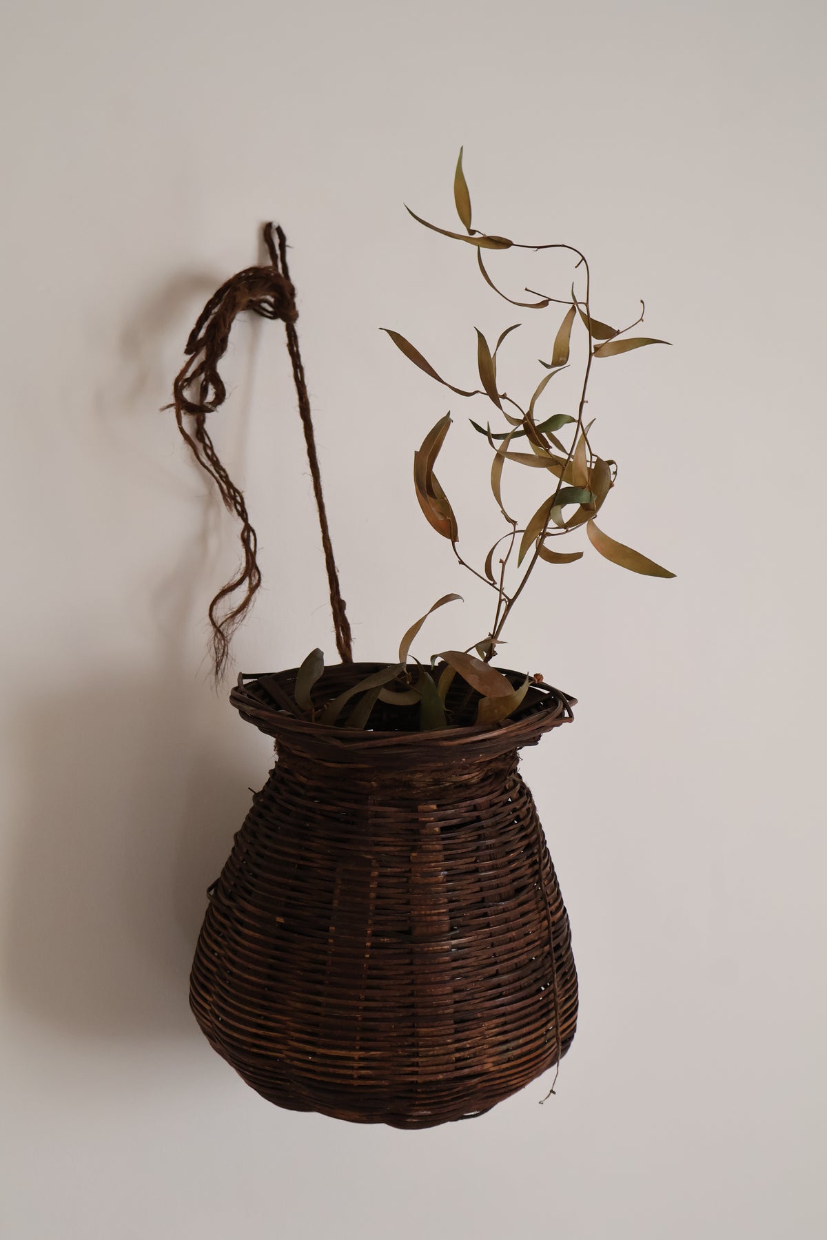 Antique Nepalese Fishing Basket